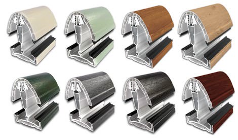 Ultraframes range of coloured foils for conservatories