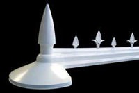 Ultraframe conservatory renaissance cresting & pikestaff finial