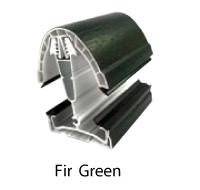 Veranda Glazed extension - Fir Green